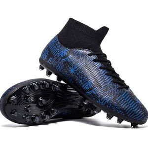 Soccer Cleats Men Lightweight Football Boots Breathable Professional Sneakers
